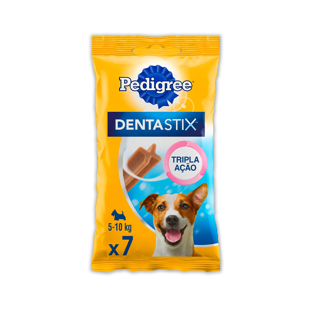 Petisco Pedigree Dentastix Cuidado Oral Para Cães Adultos Raças Pequenas